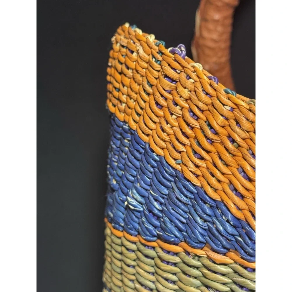 African Bolga Basket‎ U Shopper Tote Basket
